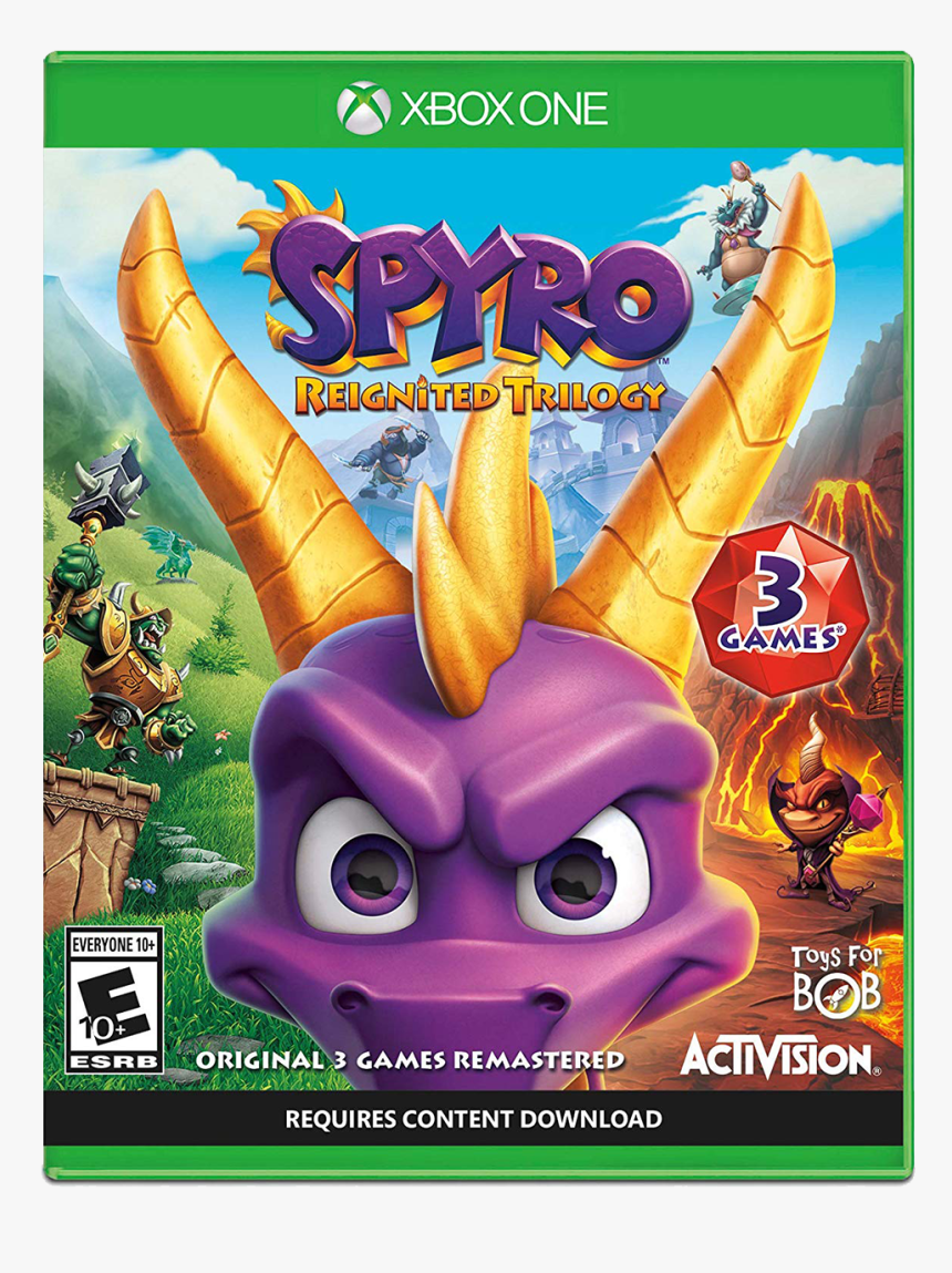 Spyro Reignited Trilogy Xbox One, HD Png Download, Free Download