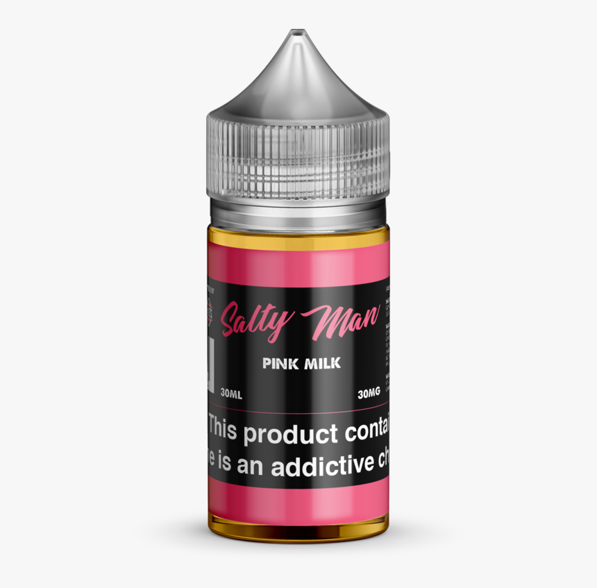 Pink Milk [salt Nic] *drop Ships* - Salty Man Fruit Blast Ice, HD Png Download, Free Download