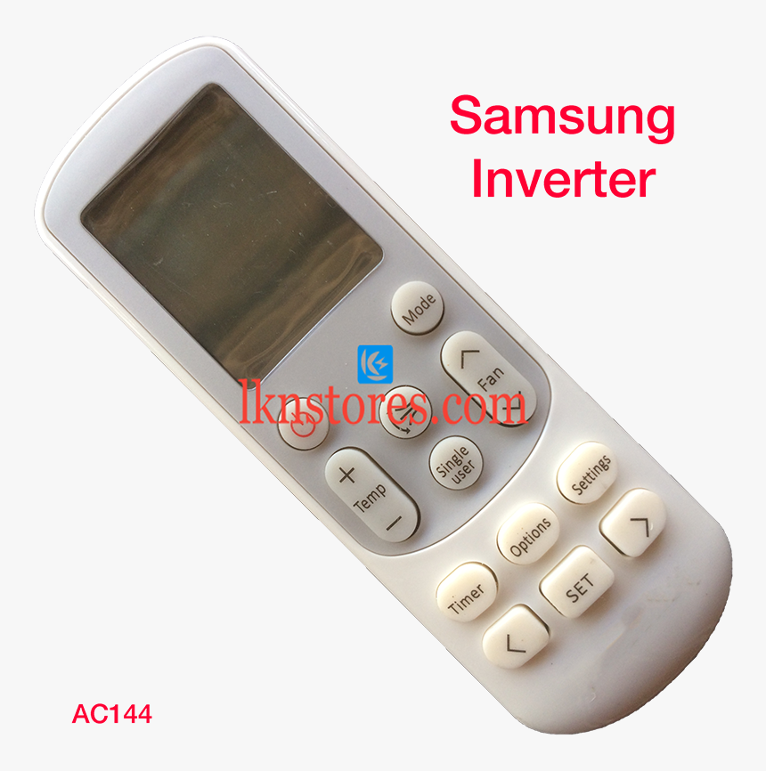 Samsung Ac Air Condition Remote Inverter Compatible - Gadget, HD Png Download, Free Download