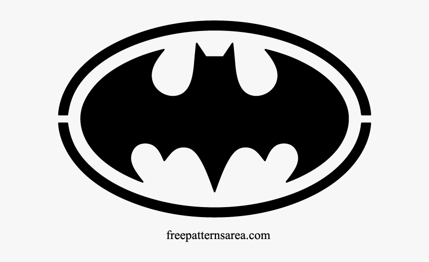 Clip Art Batman Vetor - Batman Logo Silhouette, HD Png Download, Free Download