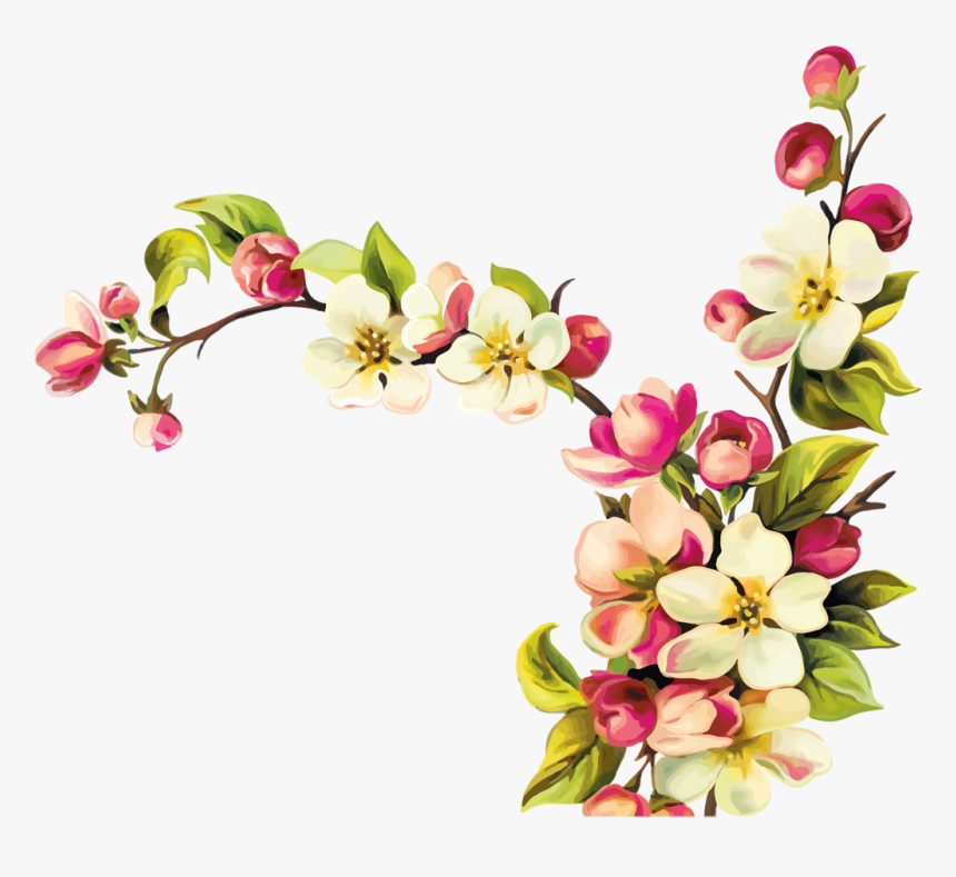 Small Flowers Design - Flowers Design Vector, HD Png Download, Free Download