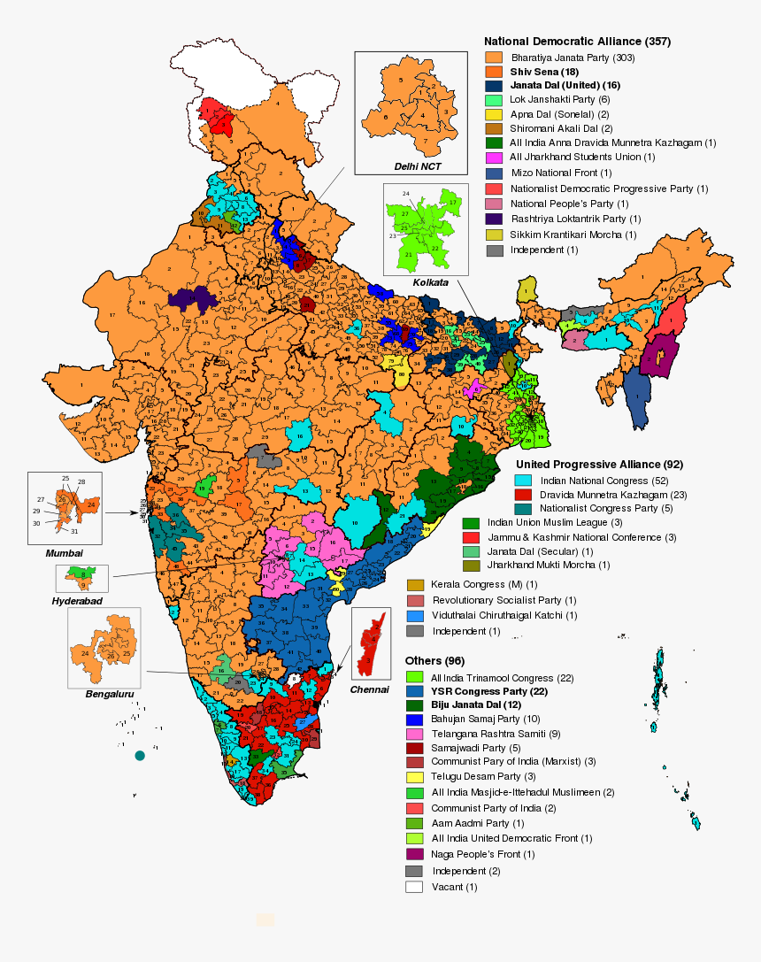 India Election Results 2019, HD Png Download, Free Download