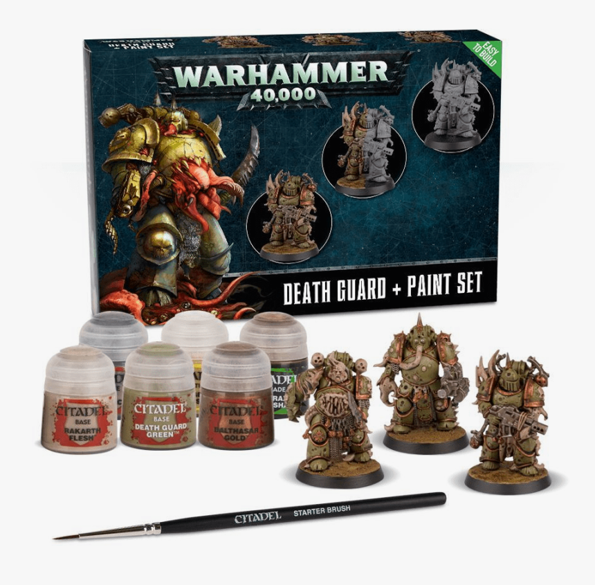 Death Guard Paint Set, HD Png Download, Free Download