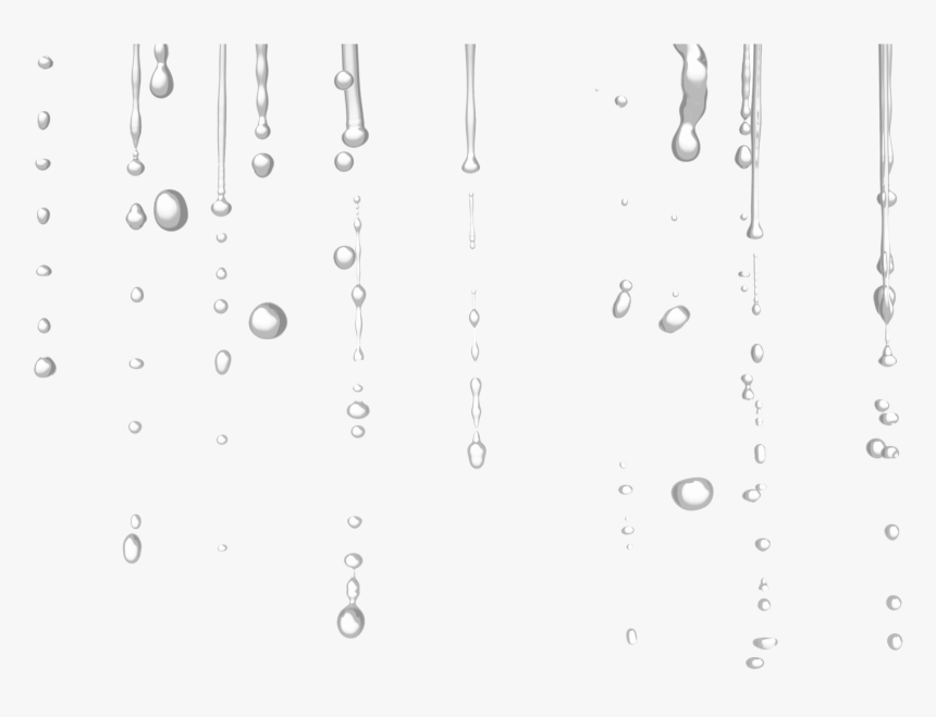 #water #splash #drops #hanging #frame #effects #effect - Drop, HD Png Download, Free Download