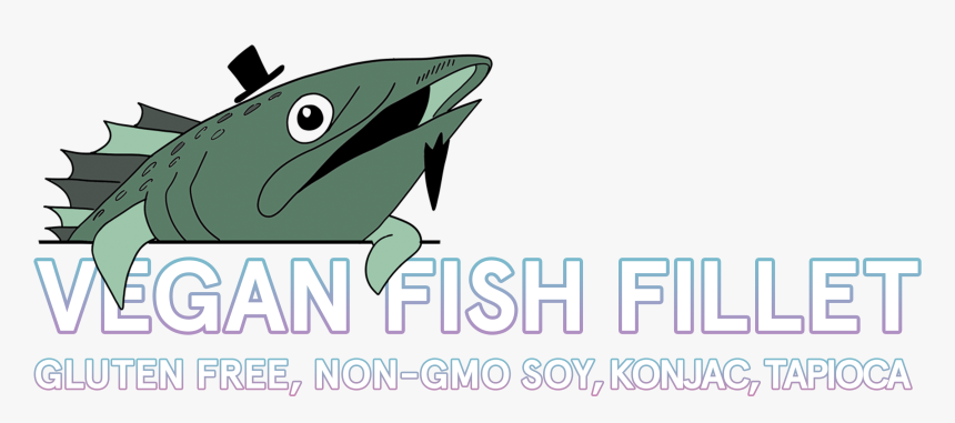 Image Of Vegan Fish Fillet - Cartoon, HD Png Download, Free Download