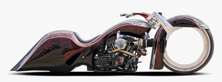 Hubless - Motorcycle Bagger, HD Png Download, Free Download