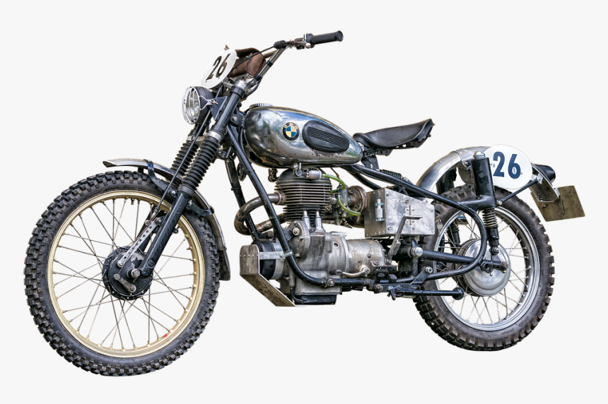 Bmw, Krad, Motorcycle, Old, Two Wheeled Vehicle - Loading Motorcycle, HD Png Download, Free Download
