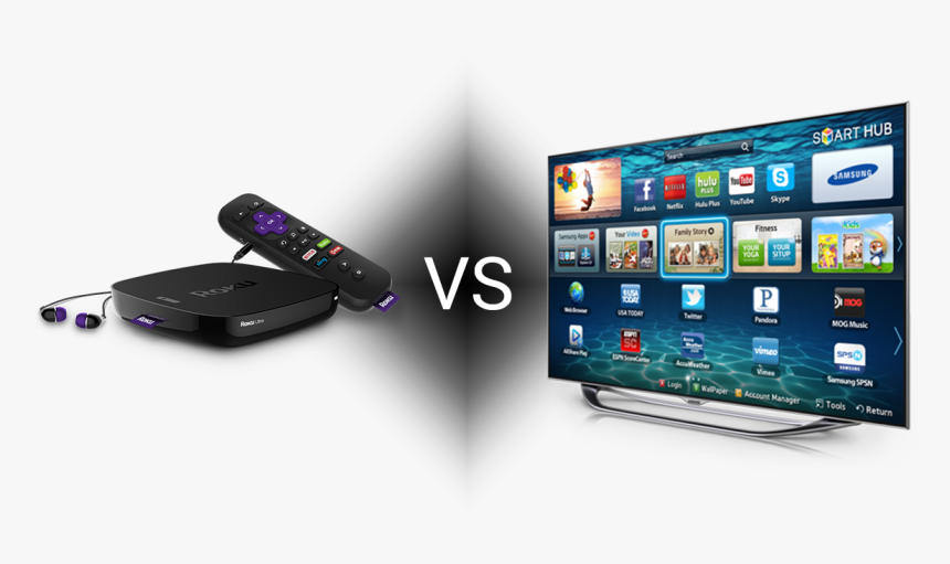 Smart Tv Vs Set Top Box - Samsung Smart Tv 55 3d, HD Png Download, Free Download