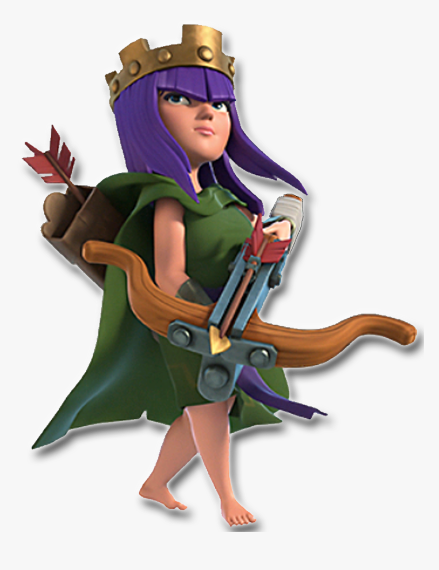 Card Image - Regina Clash Of Clans, HD Png Download - kindpng.