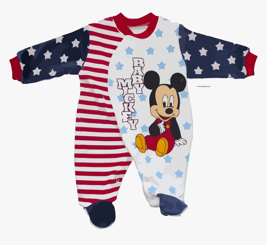 Mickey Baby Dress Clipart Png - Baby Dress Hd Clipart, Transparent Png, Free Download