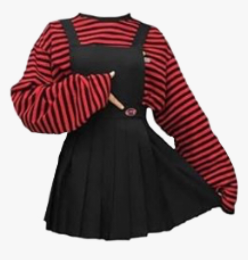 #dress #png #dresspng #overalls #overall #overalldress - Red Outfit Png, Transparent Png, Free Download