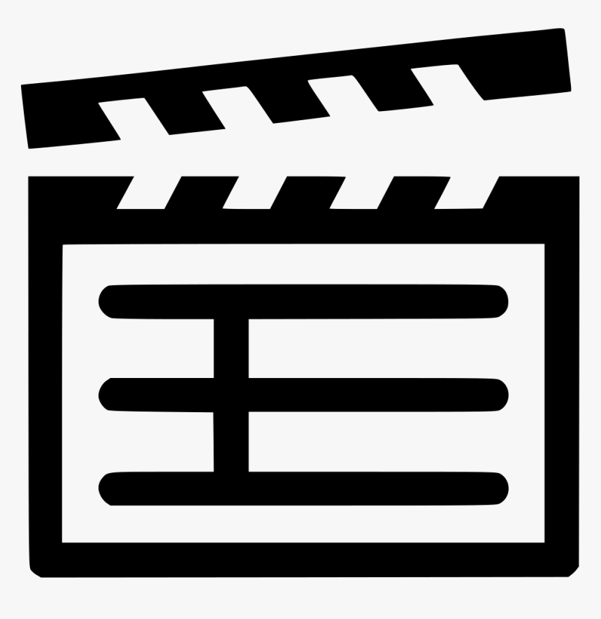 Clapboard, HD Png Download, Free Download