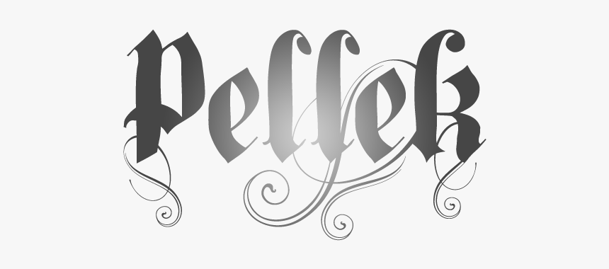 Pellek Logo By Latarsha Kozey - Calligraphy, HD Png Download, Free Download