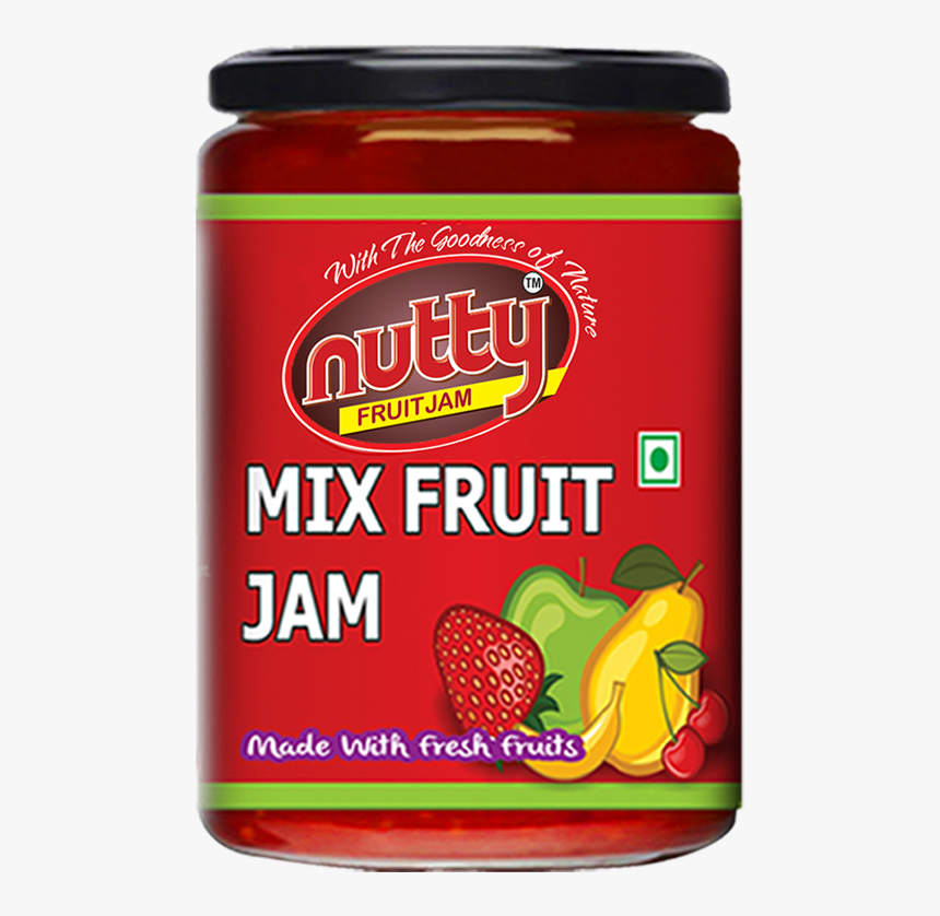 Nutty Jam Mix Fruit 500g, HD Png Download, Free Download