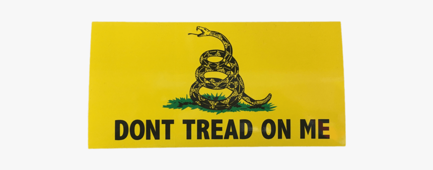 Flag Sticker Large The - Dont Tread On Me Liberty Or Death, HD Png Download, Free Download