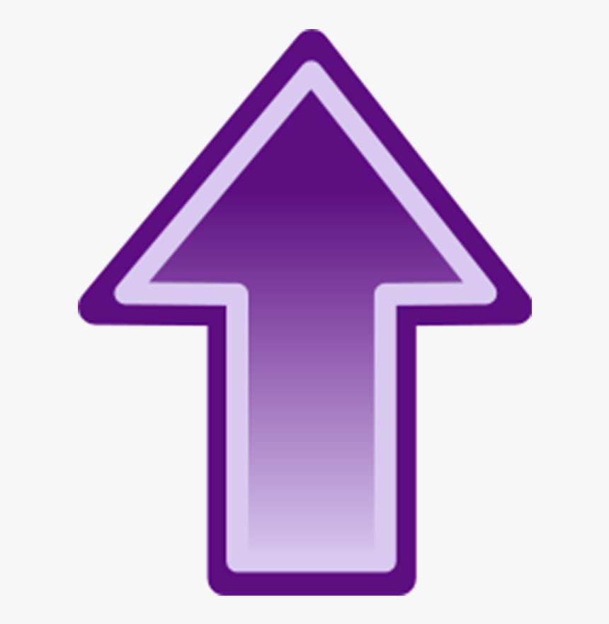 Up Arrow Clipart - Purple Up Arrow Transparent, HD Png Download, Free Download