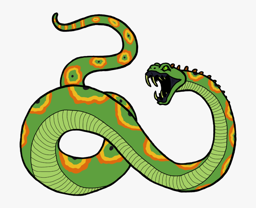 8 Serpents True Snake - Clip Art, HD Png Download, Free Download