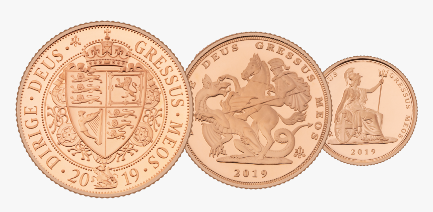 2019 Sovereign Gold Proof Coin, HD Png Download, Free Download