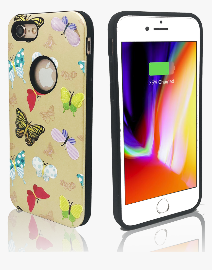 Iphone 7/8 Mm 3d Butterfly, HD Png Download, Free Download