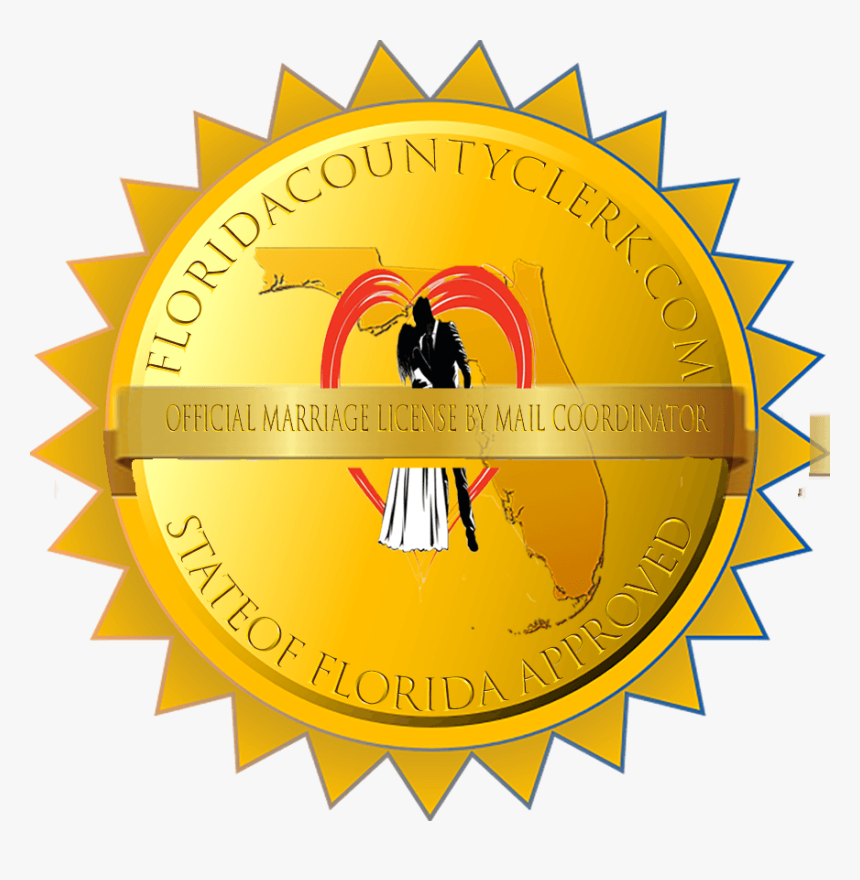 Floridacountyclerk - Com - Gold Seal Transparent Background, HD Png Download, Free Download