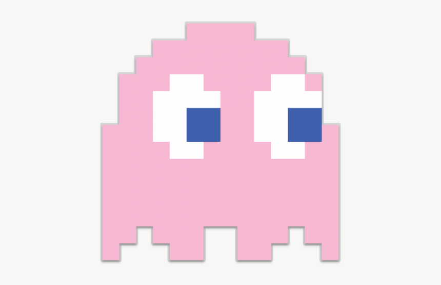Pinky The Ghost Clip Pac Man Pinky Ghost Hd Png Download Kindpng