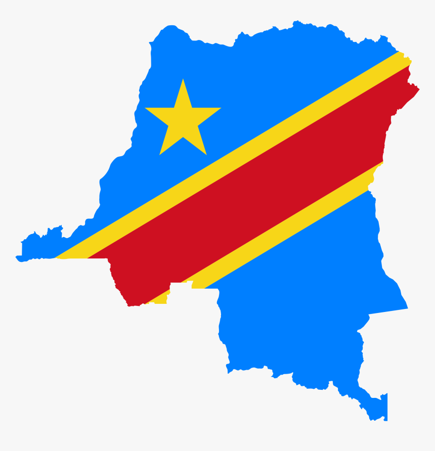 Satellite Clipart Vsat - Congo Flag On Country, HD Png Download, Free Download