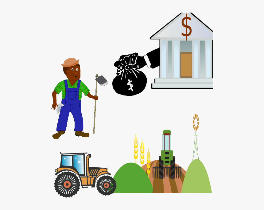 The Seller/customer Undertakes To Supply Specific Goods - Cartoon Farmer, HD Png Download, Free Download