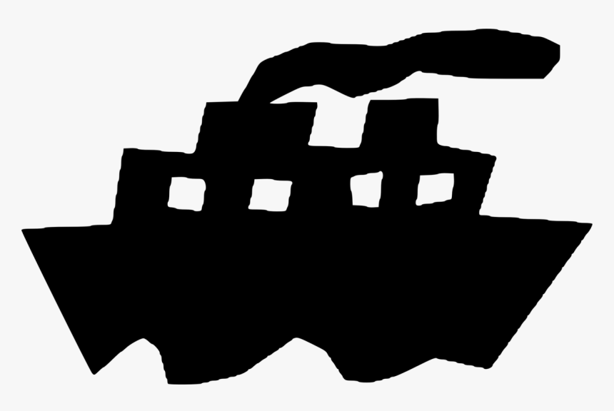 Transparent Cruise Ship Black And White Png - Ocean Liner, Png Download, Free Download