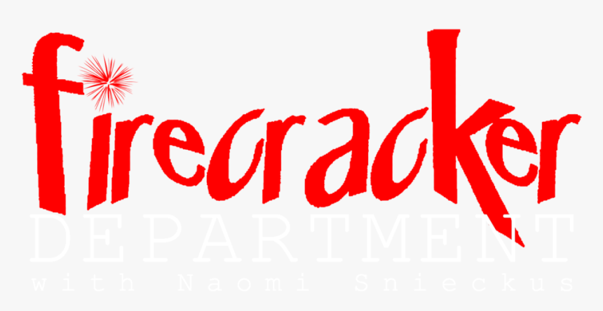 Firecracker Logo White Text Cropped - Calligraphy, HD Png Download, Free Download