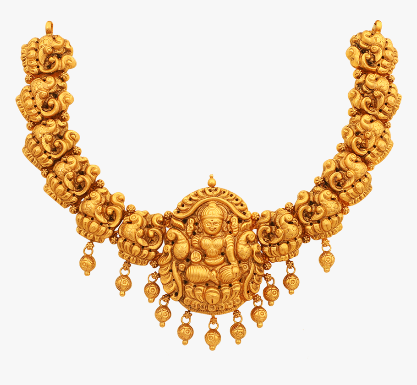 Antique Mahalakshmi Vintage Necklace - Necklace, HD Png Download, Free Download