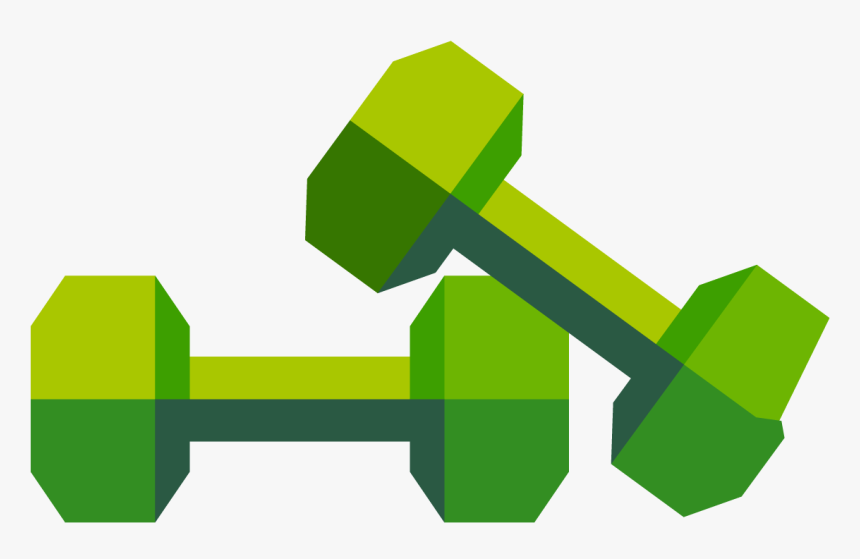 Transparent Fitness Clipart - Dumbbell Png, Png Download, Free Download