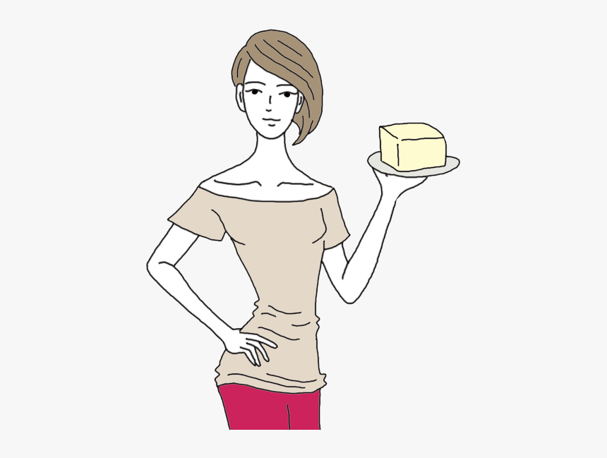 Dreaming And Meanings Butter - Girl, HD Png Download, Free Download