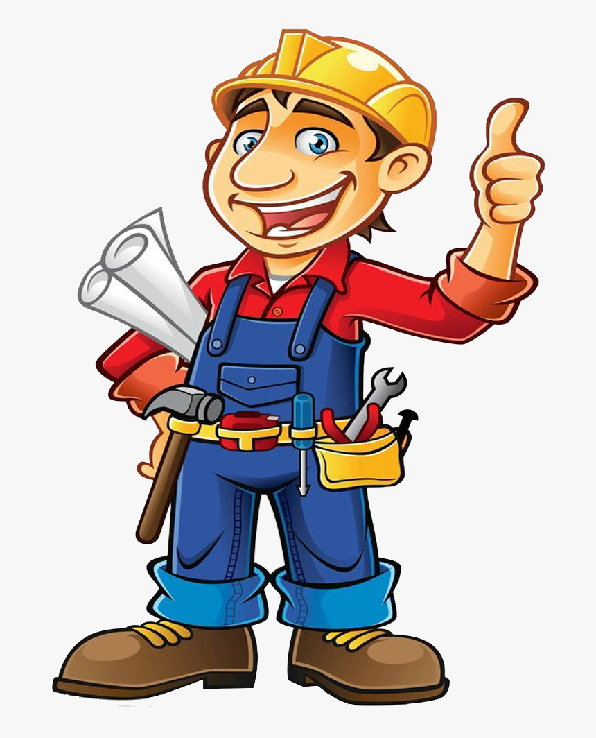 Cartoon Handyman, HD Png Download, Free Download