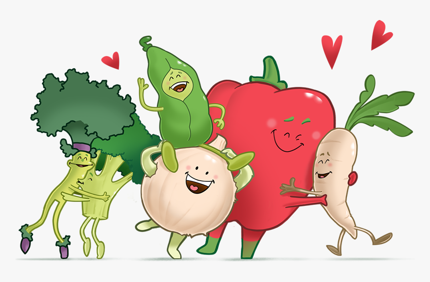 Transparent Veggie Png - Transparent Vegetable Cartoon Png, Png Download, Free Download