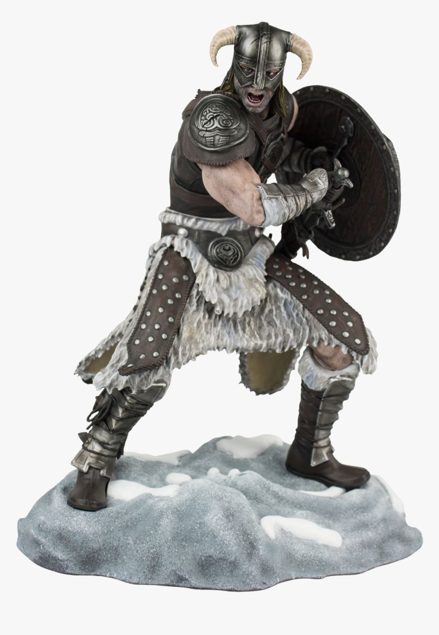 Skyrim Dragonborn Statue, HD Png Download, Free Download