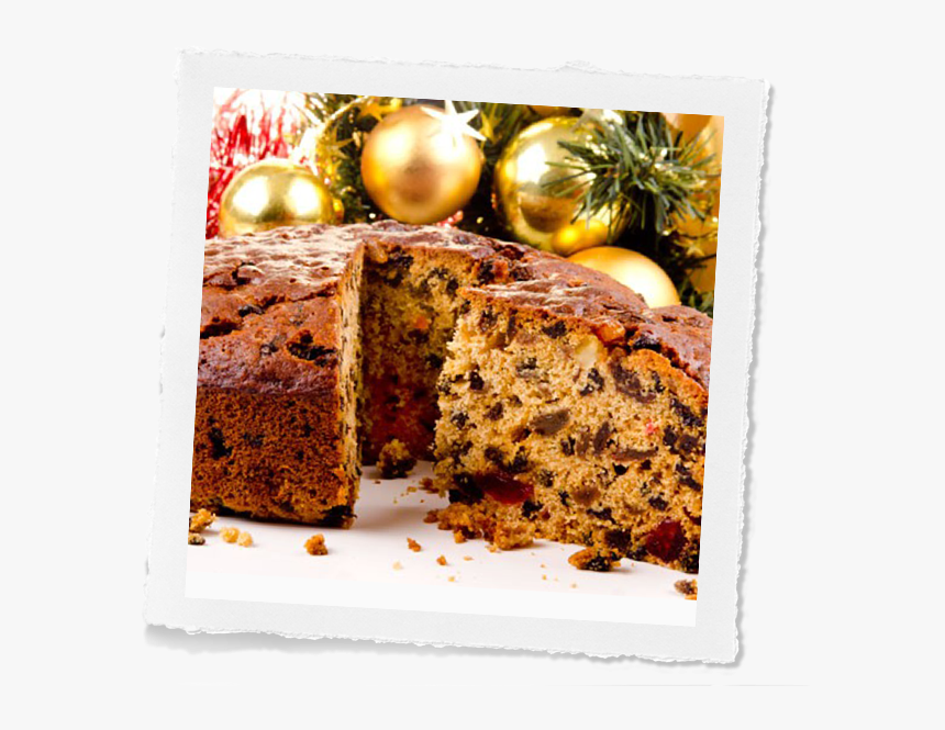 Christmas Cake - Eggless Fruit Cake Recipe, HD Png Download, Free Download