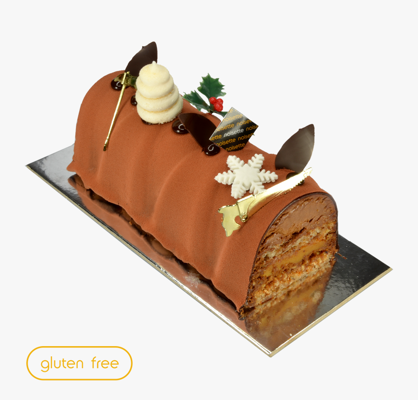 Choco Chic Christmas Log Cake , Png Download - Chocolate Cake, Transparent Png, Free Download