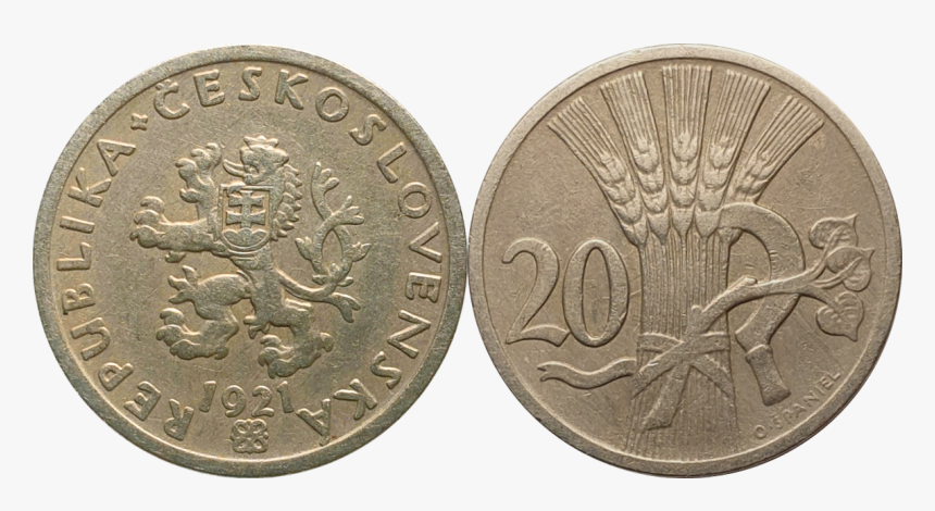 20 Haleru Csk - Fake Roman Coins, HD Png Download, Free Download