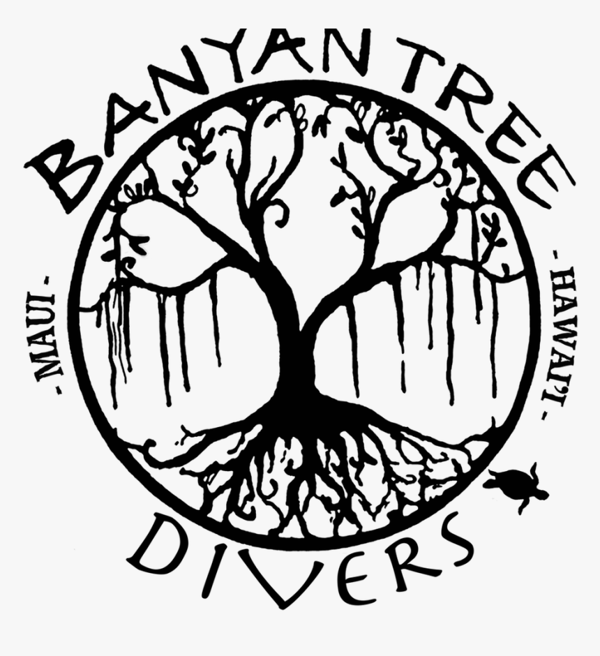 Banyan Tree Clipart Banian - Banyan Tree Line Art, HD Png Download, Free Download