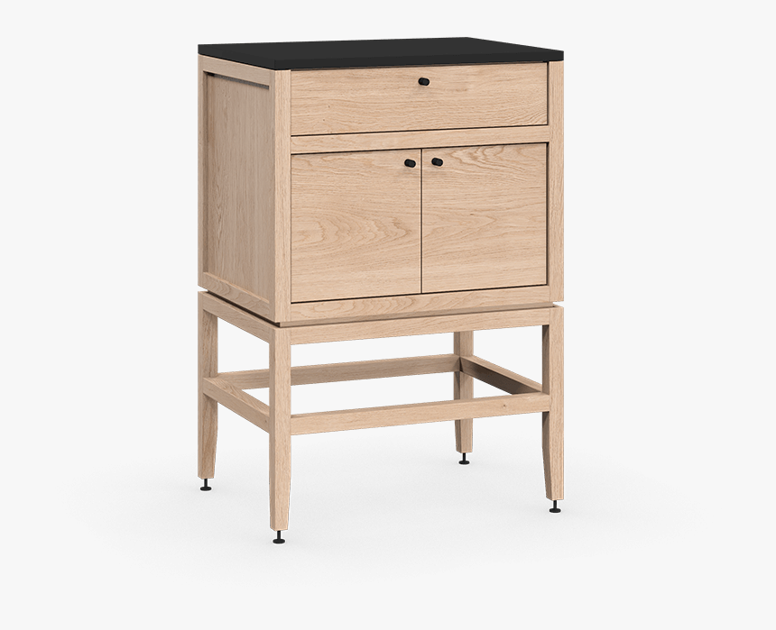 Coquo Volitare White Oak Solid Wood Modular False Front - Nightstand, HD Png Download, Free Download