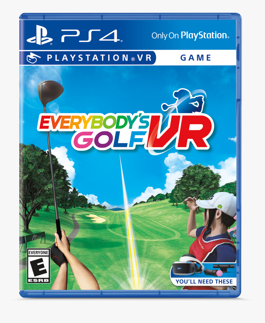 Everybody's Golf Vr Ps4, HD Png Download, Free Download