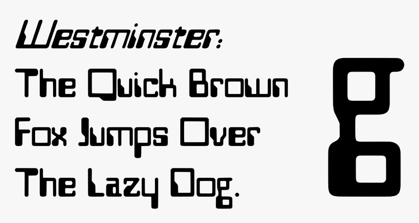 Westminster Font, HD Png Download, Free Download