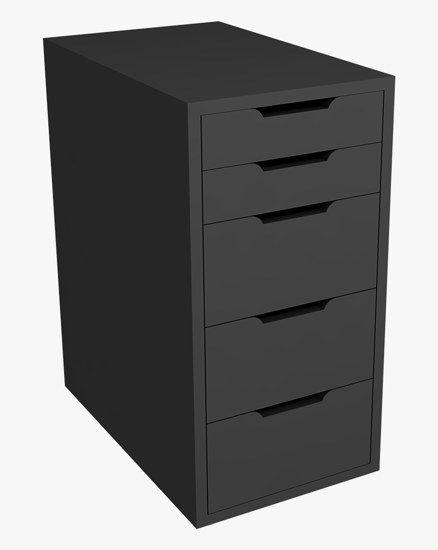 Alex Drawer Unit3d View"
 Class="mw 100 Mh 100 Pol - Ikea Alex 3d Model, HD Png Download, Free Download