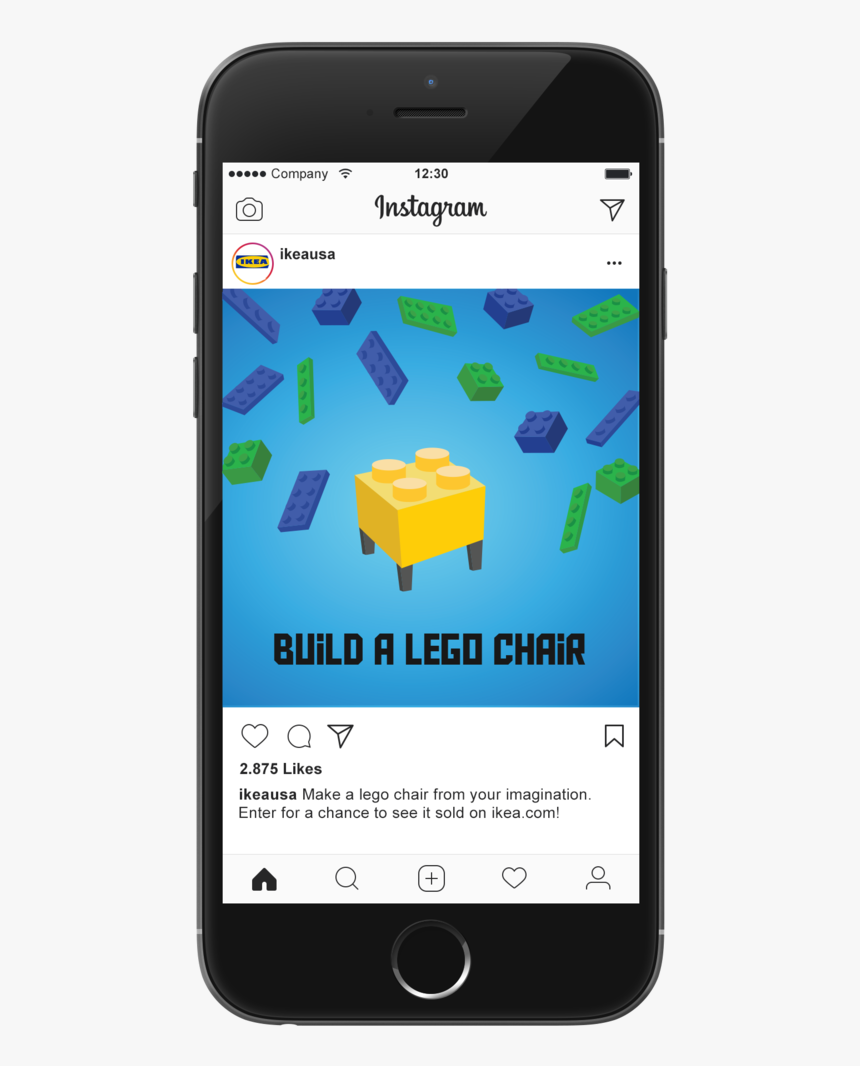 Ikea Instagram Phone Final - Portable Network Graphics, HD Png Download, Free Download