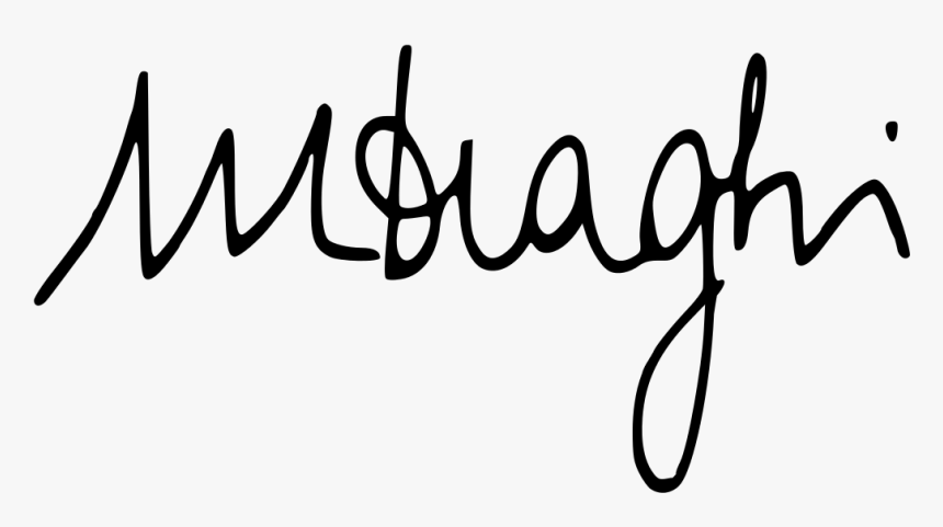 Mario Draghi Signature, HD Png Download, Free Download