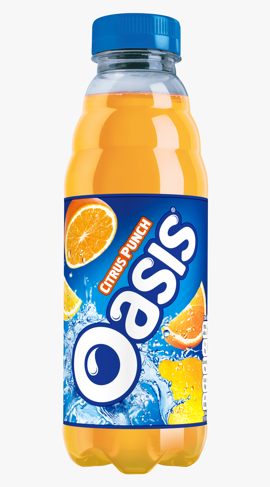 Oasis Citruspunch Bottle 12 X 500ml - Yellow Oasis Drink, HD Png Download, Free Download