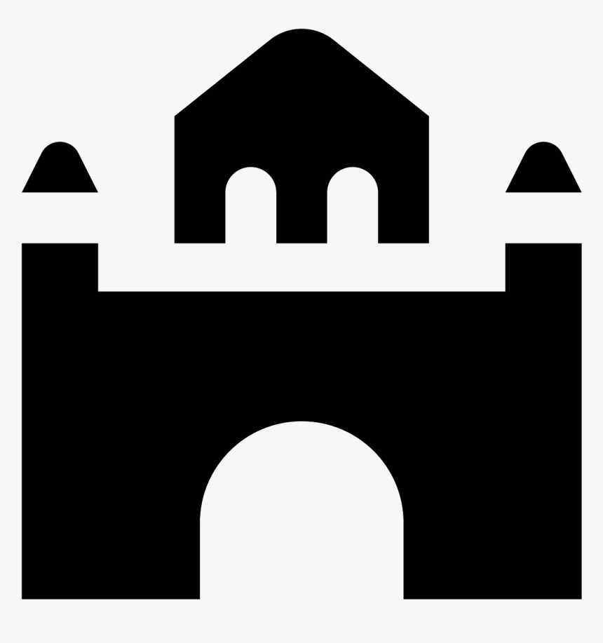 The Icon Is The Shape Of A Castle - Arch, HD Png Download, Free Download