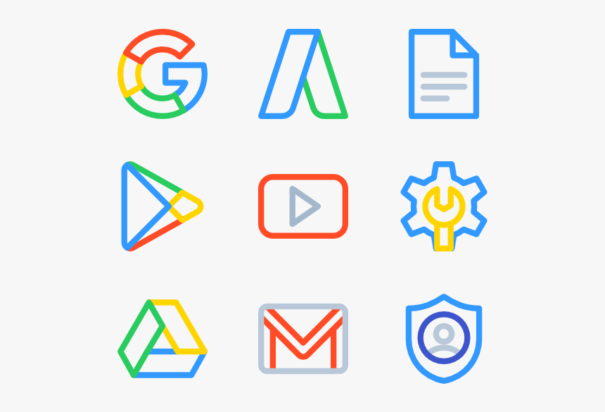 G Suite Flat Icon Hd Png Download Kindpng