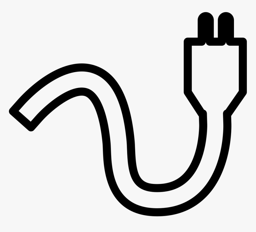 Electrical Plug Svg Png Icon Free Download - Outline Of Plug, Transparent Png, Free Download
