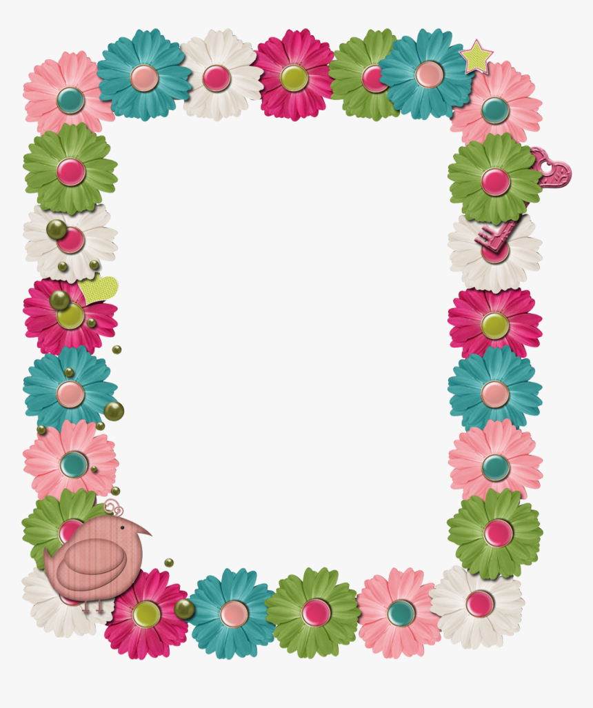 Transparent Scrapbook Frame Clipart - Printable Borders For Scrapbook, HD Png Download, Free Download